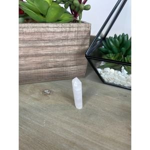 Self Standing Mini Pencil Point Tower Pink Calcite Crystal